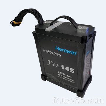 Herewin 14s 22000mAh Battery pour un drone agricole